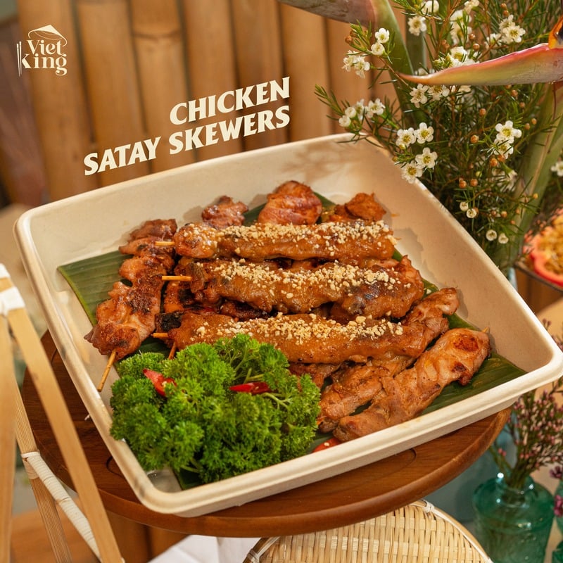 CHICKEN SATAY SKEWERS